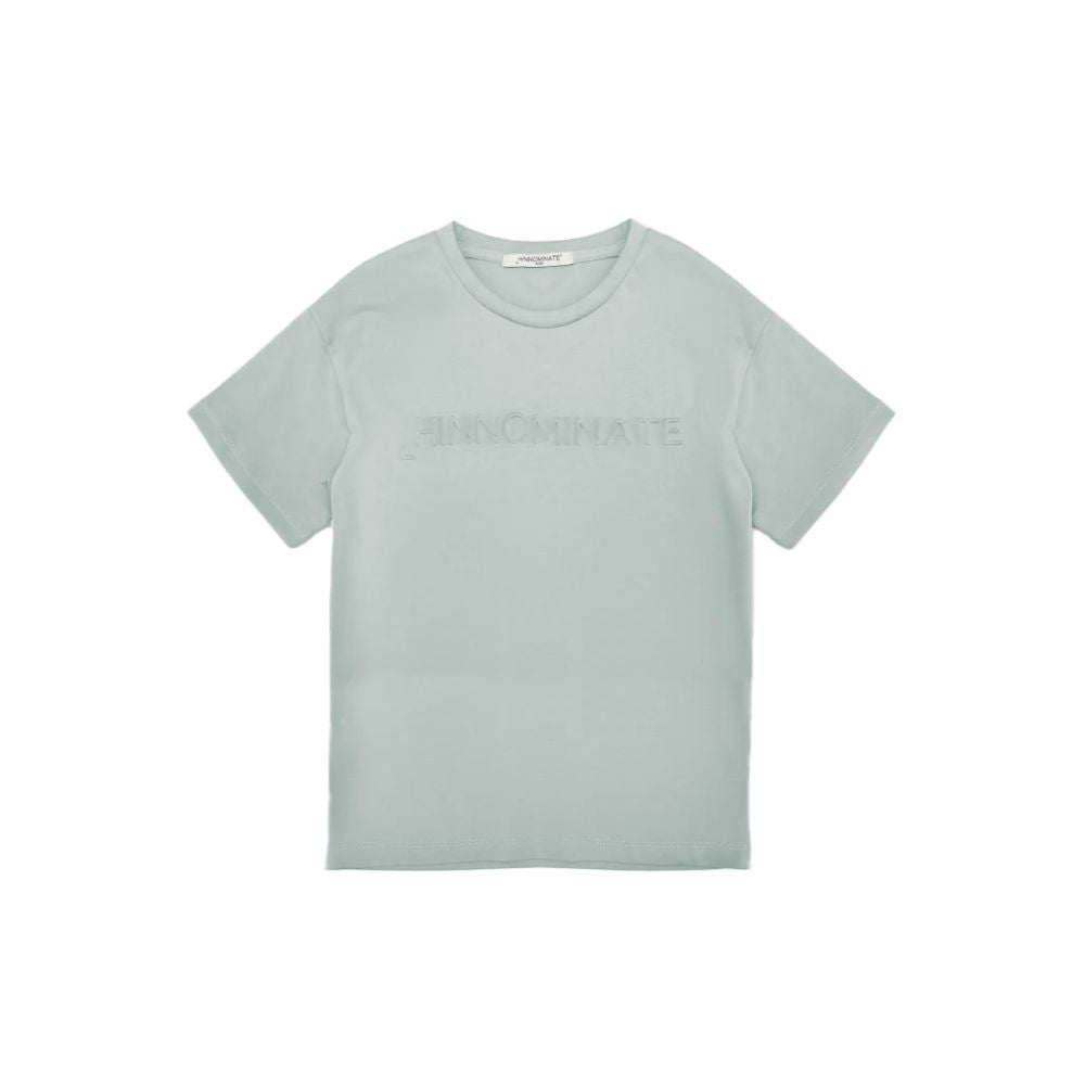 Hinnominate Gray Cotton Tops & T-Shirt HI-15596-XS