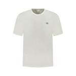 Calvin Klein White Cotton Men T-Shirt CA-38763-XXL
