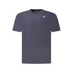 K-WAY Blue Cotton Men T-Shirt KW-38788-S