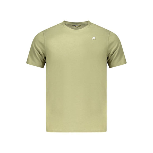 K-WAY Green Cotton Men T-Shirt