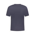 K-WAY Blue Cotton Men T-Shirt KW-38806-S
