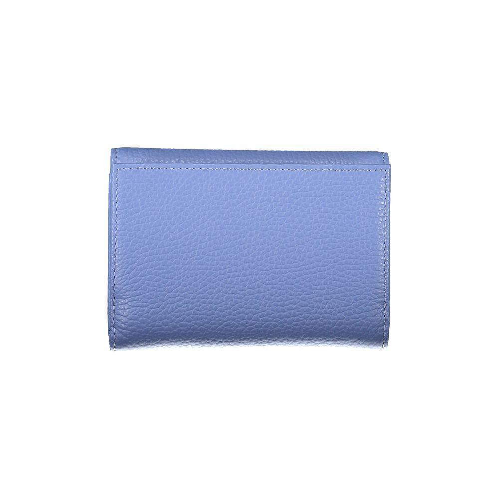 Coccinelle Blue Leather Wallet CO-34875