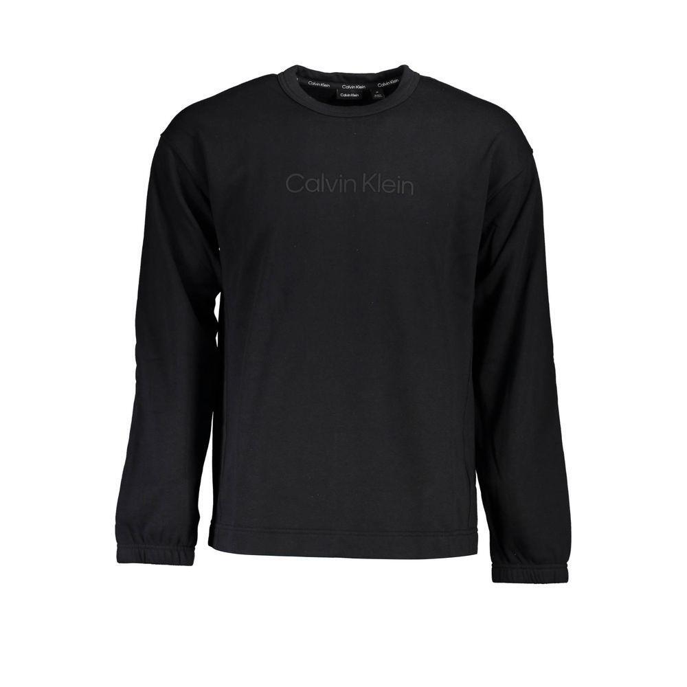 Calvin Klein Black Cotton Sweater CA-19026-XL