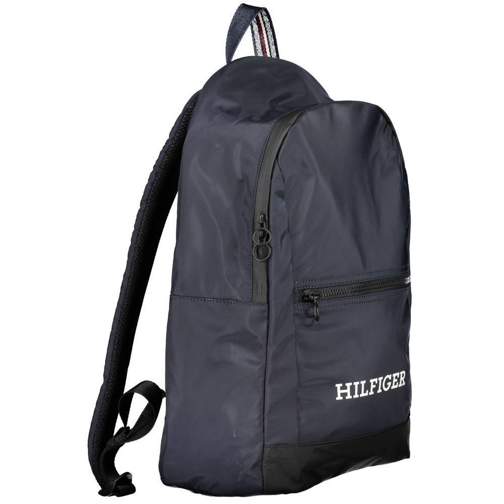 Tommy Hilfiger Blue Polyester Backpack TO-22444