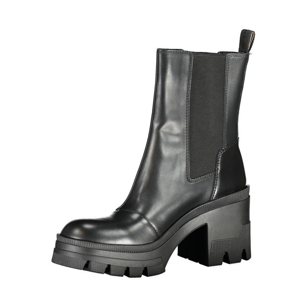 Calvin Klein Black Polyester Boot CA-25035-EU38/US8