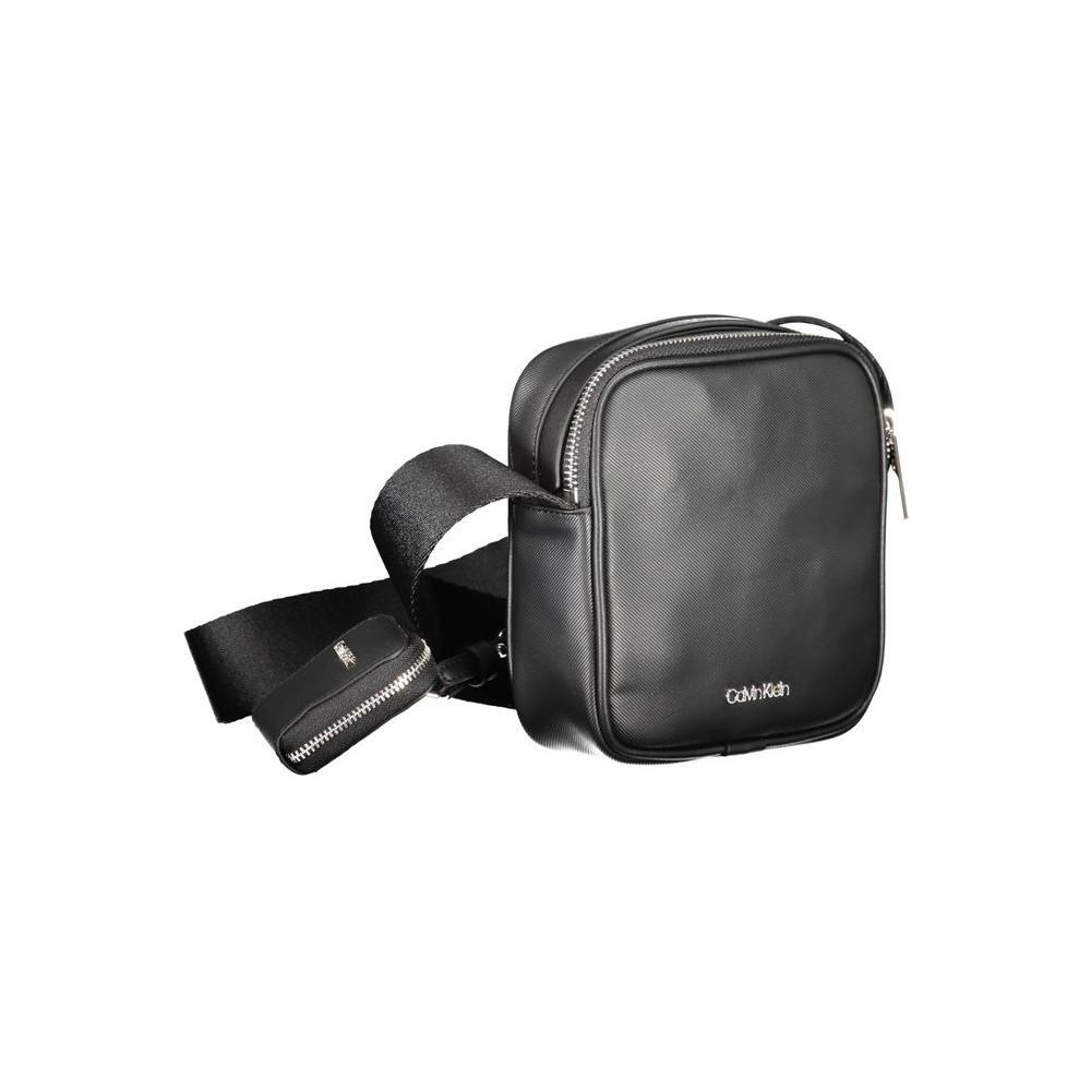 Calvin Klein Black Polyester Shoulder Bag