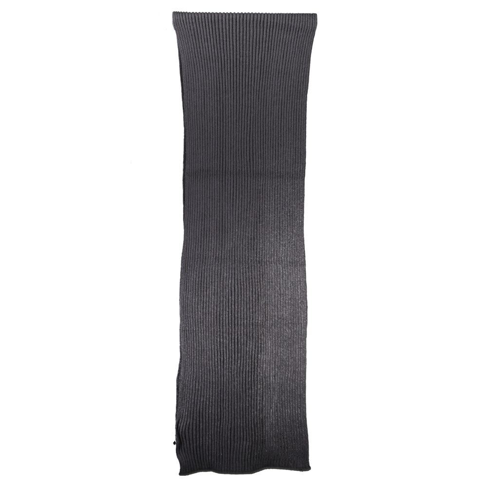 North Sails Black Cotton Scarf NO-33598