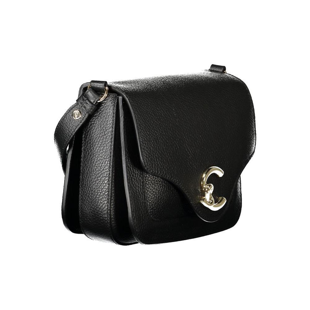 Coccinelle Black Leather Handbag CO-34856