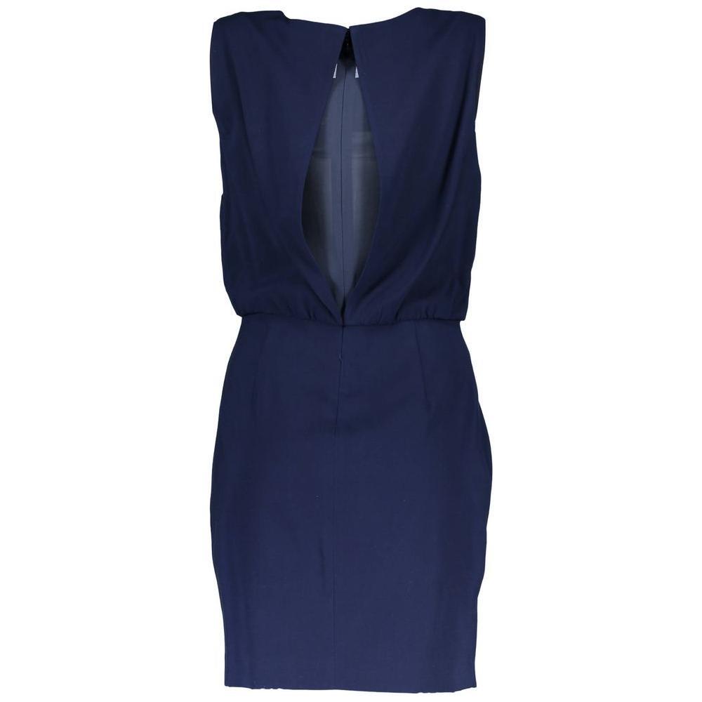 Gant Blue Viscose Dress 1728,44,46,67403481248,Blue,Clothing,Dresses - Women - Clothing,Gant,New with tags,Women,Women - Clothing GA-3813-44