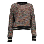 Desigual Black Polyester Sweater DE-15006-L