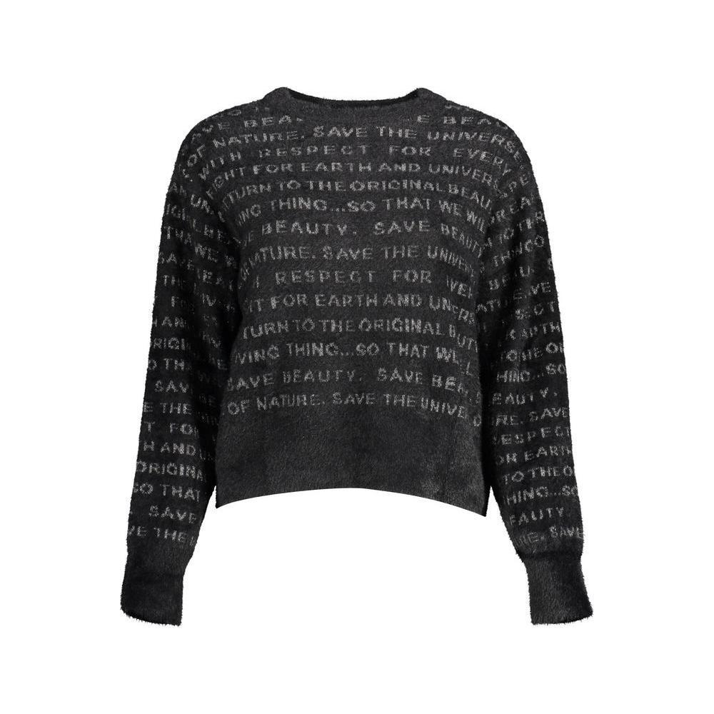 Desigual Black Polyester Sweater DE-15008-M