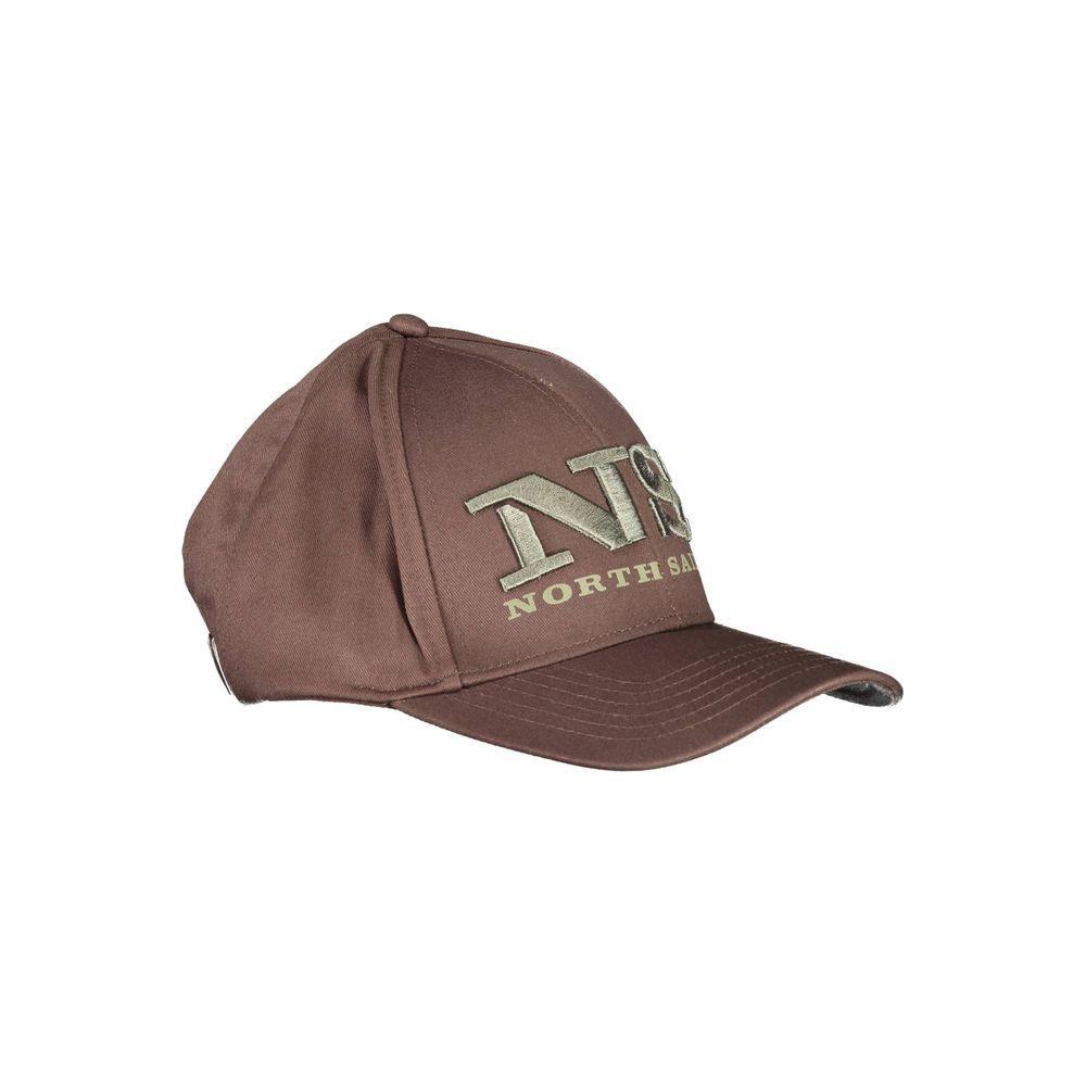 North Sails Brown Cotton Hats & Cap NO-16331