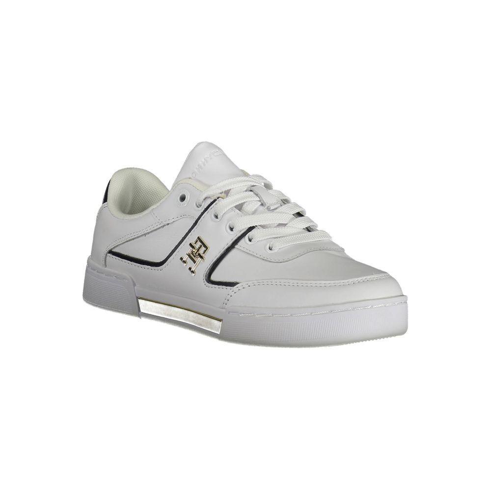 Tommy Hilfiger White Polyester Sneaker TO-17041-EU36/US6