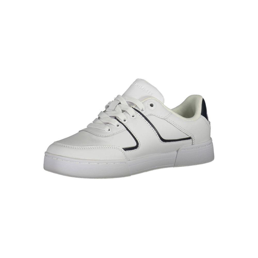 Tommy Hilfiger White Polyester Sneaker TO-17041-EU36/US6