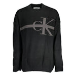 Calvin Klein Black Cotton Sweater CA-17466-M