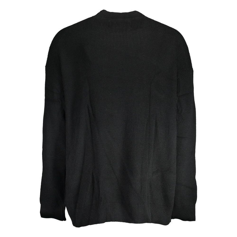 Calvin Klein Black Cotton Sweater CA-17466-M