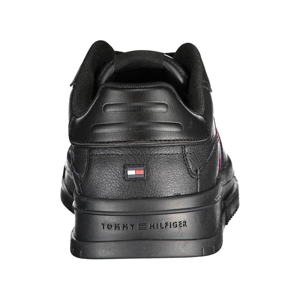 Tommy Hilfiger Black Polyester Sneaker TO-22806-EU45/US12