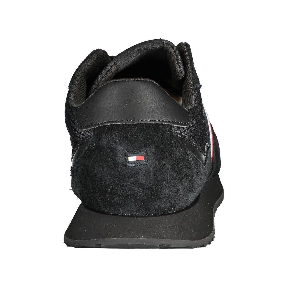 Tommy Hilfiger Black Polyester Sneaker TO-22808-EU40/US7