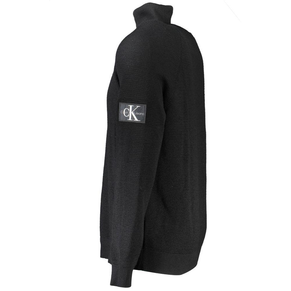 Calvin Klein Black Wool Sweater CA-26153-S