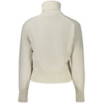 Calvin Klein White Cotton Sweater CA-32985-XL