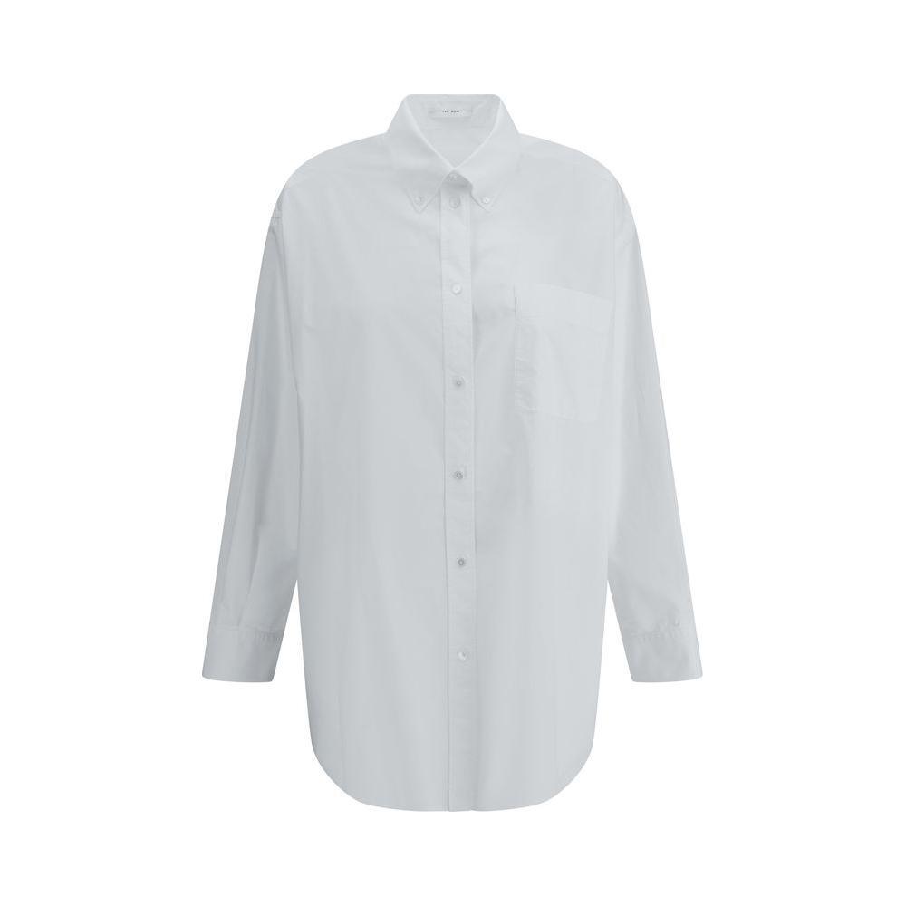 The Row Victoria oversized Shirt TH-9067W2567WHT-4