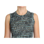 Dolce & Gabbana Blue Wool Sweater Sleeveless Pullover SIG20569-3