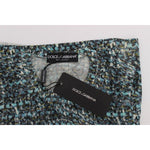 Dolce & Gabbana Blue Wool Sweater Sleeveless Pullover SIG20569-3