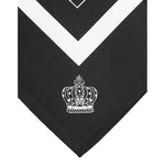 Dolce & Gabbana Black White Printed Square Foulard Scarf