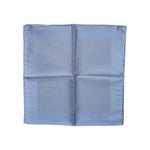Dolce & Gabbana Light Blue Silk Square Men Foulard Scarf