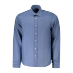 North Sails Blue Linen Shirt NO-38869-S