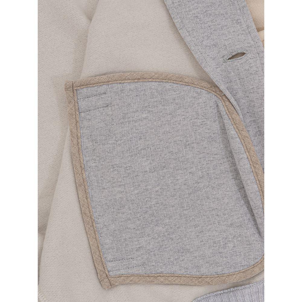 Gran Sasso Gray Cotton Jackets & Coat GR-662466220010209-IT50 | L