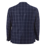 Malo Blue Wool Blazer MA-82367320009991-IT56 | 3XL