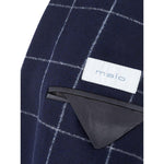 Malo Blue Wool Blazer MA-82367320009991-IT56 | 3XL