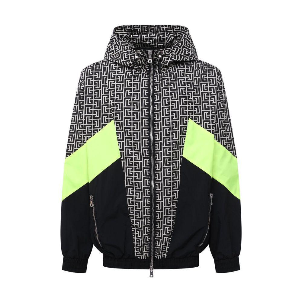 Balmain Multicolor Nylon Jacket BA-15502-IT52 | XL