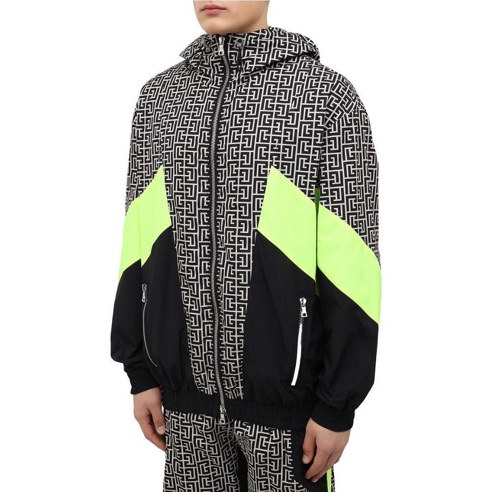 Balmain Multicolor Nylon Jacket BA-15502-IT52 | XL