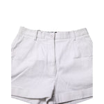 Dolce & Gabbana White Cotton Mid Waist Women Bermuda Shorts PAN74776-38
