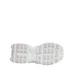 Dolce & Gabbana White Gray Low Top Space Sneakers Shoes