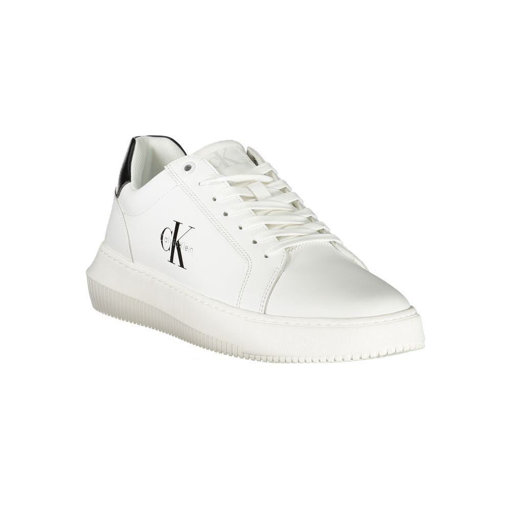 Calvin Klein White Leather Men Sneaker CA-38960-EU40/US7