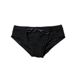 Dolce & Gabbana Black Logo Plaque Men Beachwear Brief Swimwear BIK1611-4