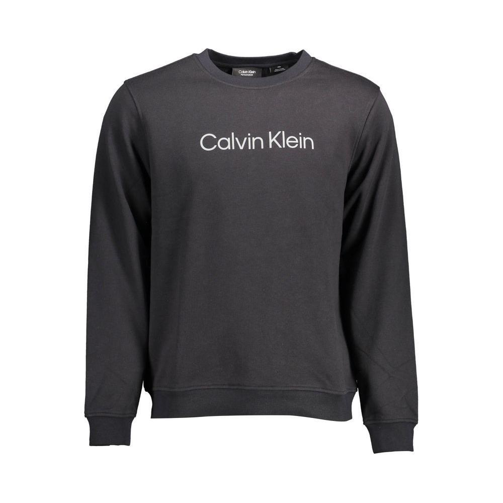Calvin Klein Black Cotton Sweater CA-12224-XL