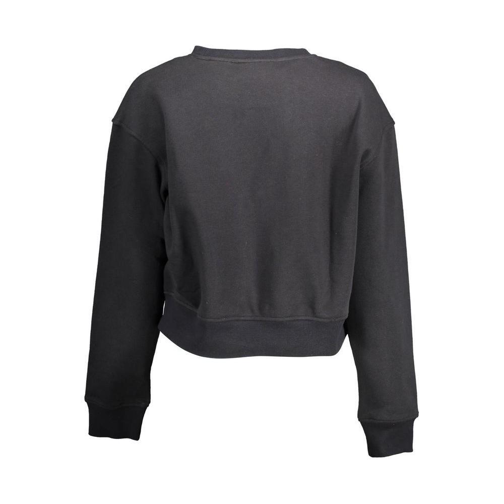 Calvin Klein Black Cotton Sweater CA-12223-XL