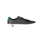 Tommy Hilfiger Black Polyester Sneaker TO-16719-EU43/US10