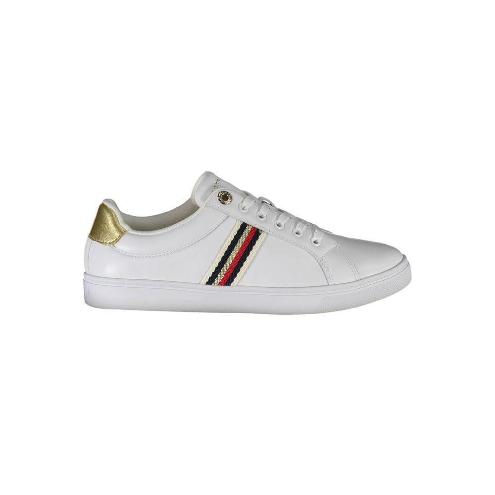 Tommy Hilfiger White Polyester Sneaker TO-20366-EU41/US11