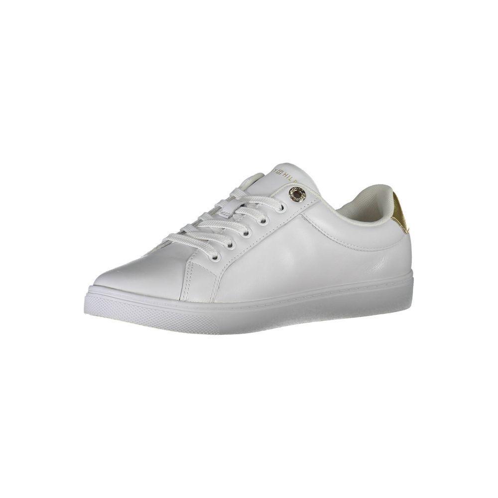 Tommy Hilfiger White Polyester Sneaker TO-20366-EU41/US11