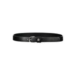 Tommy Hilfiger Black Leather Belt TO-20481-80 CM / 32 INCHES