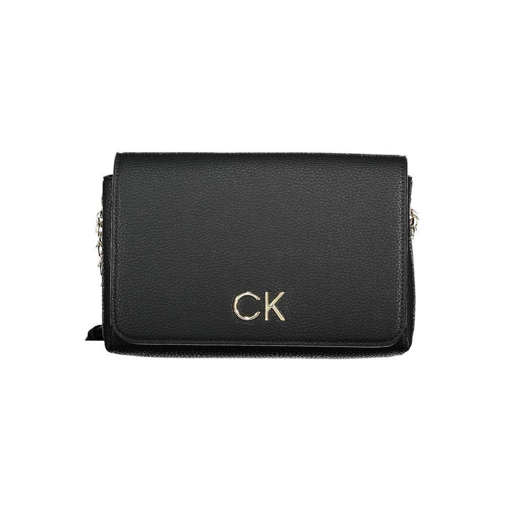 Calvin Klein Black Polyester Handbag CA-20499