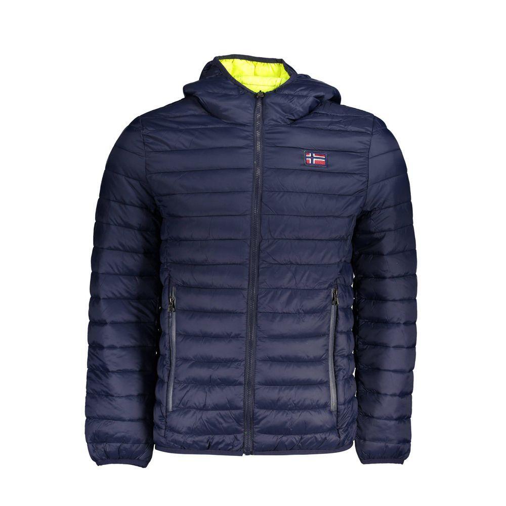 Norway 1963 Blue Polyamide Jacket NO-20755-XXL