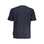 Hugo Boss Blue Cotton T-Shirt BO-22056-XL
