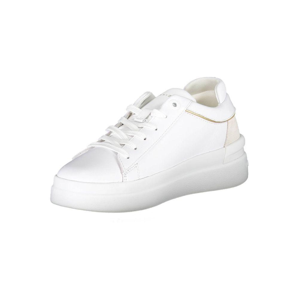 Tommy Hilfiger White Polyester Sneaker TO-22769-EU38/US8