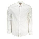 Guess Jeans White Cotton Shirt GU-27965-L
